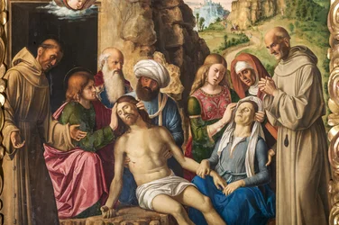 Compianto su Cristo (dettaglio)