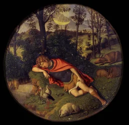 Endimione dormiente, 1505-1508
