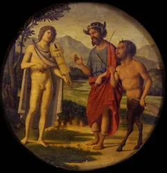 Il giudizio di Mida, 1505-1508