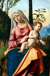 Vergine con Bambino e i santi Girolamo e Luigi di Tolosa
