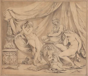 Progetto per un monumento alla memoria di Michelangelo