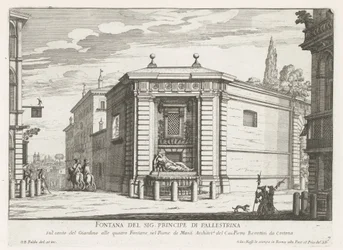 Fontana di Diana delle Quattro Fontane a Roma