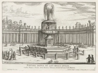 Fontana in Piazza San Pietro in Vaticano