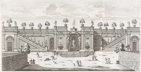 Fontana di Venere nei giardini di Villa Doria Pamphilj a Roma