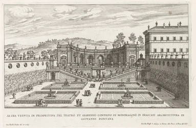 Giardini della Villa Mondragone a Frascati