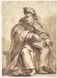 Profeta seduto