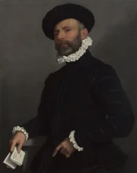 Ritratto di un uomo con una lettera (