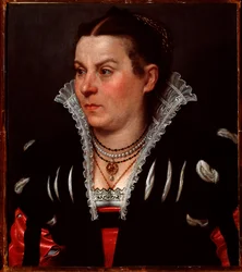 Ritratto di una ricca signora
