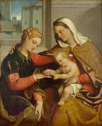 Il matrimonio mistico di Santa Caterina