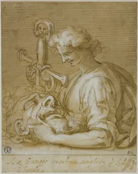 Davide con la testa e la spada di Golia