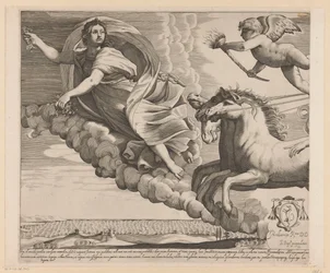 Apollo e Aurora (parte sinistra)