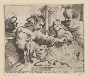 Sacra Famiglia con Anna e il giovane Giovanni Battista