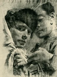 Tamburino e portabandiera, inizio-metà XVIII secolo, 1943