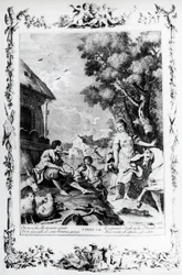 Erminia accolta da un pastore, canto VII, Gerusalemme liberata