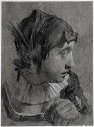 Testa di giovane fanciulla (Barbara Piazzetta?)