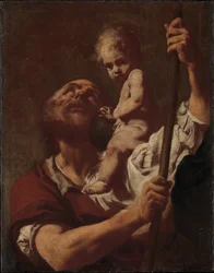San Cristoforo che porta il Bambino Gesù