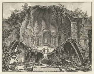 Canopo nella Villa Adriana a Tivoli