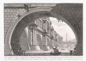 Ponte magnifico con loggia