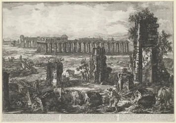 Antiche mura della città e templi a Paestum