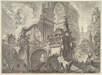 Parte di ampio magnifico porto all