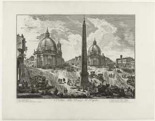 Piazza del Popolo a Roma