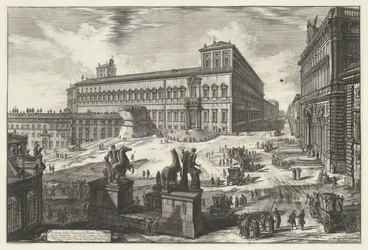 Piazza del Quirinale a Roma