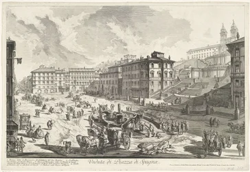 Piazza di Spagna a Roma