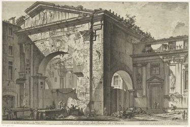 Portico di Ottavia a Roma