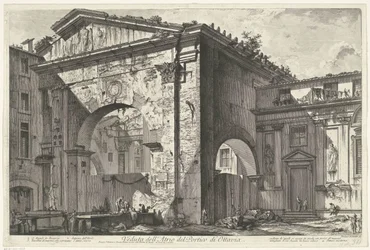 Portico di Ottavia a Roma