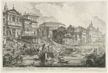 Porto di Ripetta a Roma