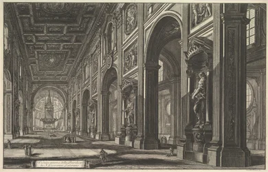 San Giovanni in Laterano. Interno