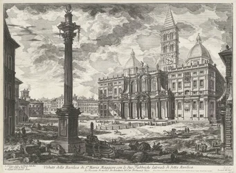 Santa Maria Maggiore a Roma (serie: Vedute di Roma)