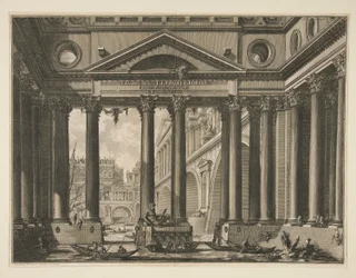 Secondo frontespizio del Volume IV di Le Antichità Romane