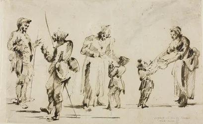 Foglio di Schizzi: Sei Figure