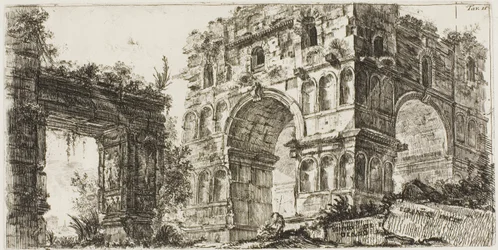 Tempio di Giano, tavola 11 da Alcune vedute di archi trionfali e altri monumenti