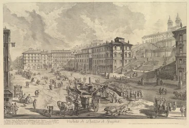 Piazza di Spagna Veduta di Piazza di Spagna