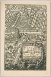 Pagina del titolo, "Il Campo Marzio dell