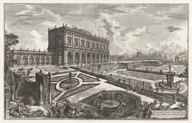 Veduta della Villa dell
