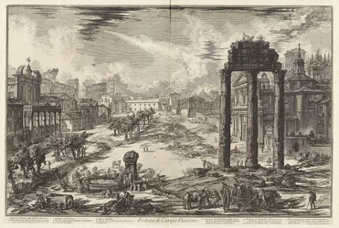 Veduta di Campo Vaccino (Vedute di Roma)