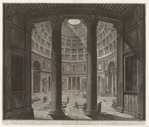 Veduta interna del Pantheon