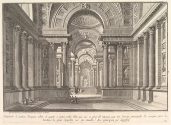 Vestibolo di un antico tempio