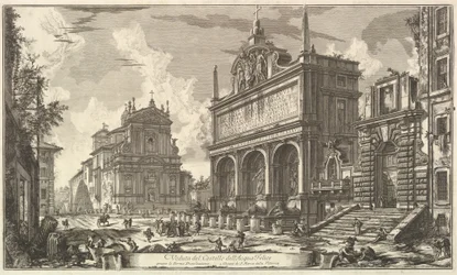 Veduta della sorgente dell