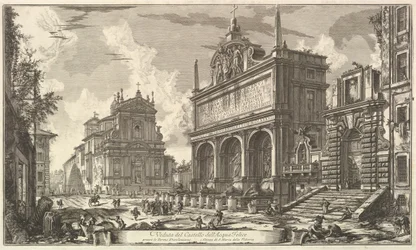 Vista della sorgente dell
