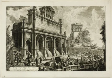 Veduta della sorgente dell