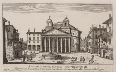 Veduta del Pantheon, c.1778-92 (incisione)