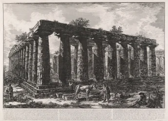 Veduta dei resti di