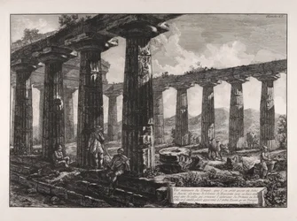 Vista interna del Tempio, che l