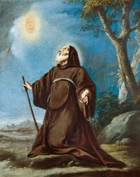 San Francesco di Paola, di Giovanni Battista Pittoni il Giovane (1687-1767)