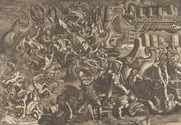 I Troiani respingono i Greci, 1538