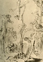 Crocifissione, metà XVIII secolo, 1928